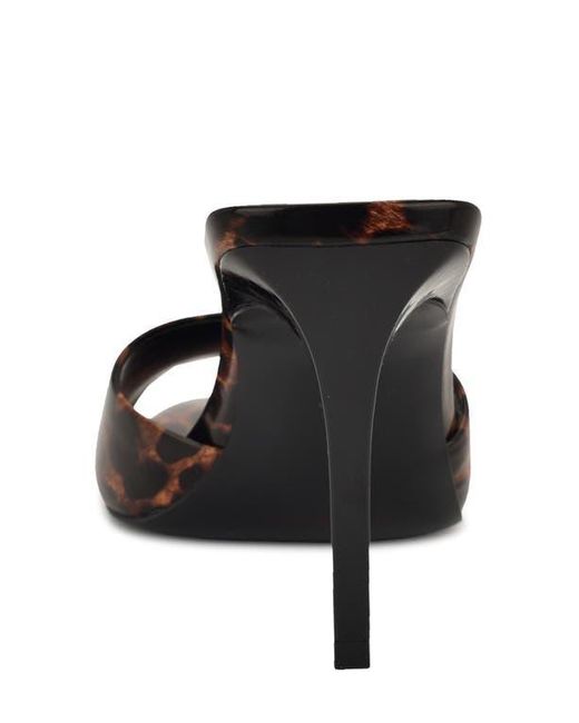 Nine West Black Hather Sandal
