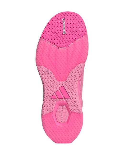 Adidas Pink Dropset 4 Power Trainer Sneaker