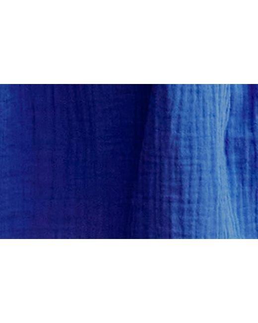 Boden Blue Eve Double Cloth Midi Dress