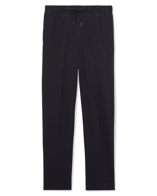 Reiss Black Gerrard Drawstring Pants for men