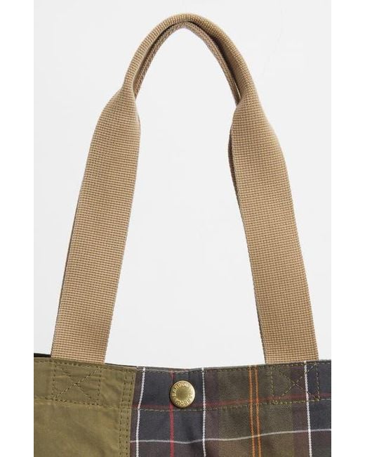 Barbour Multicolor Transport Patchwork Tote