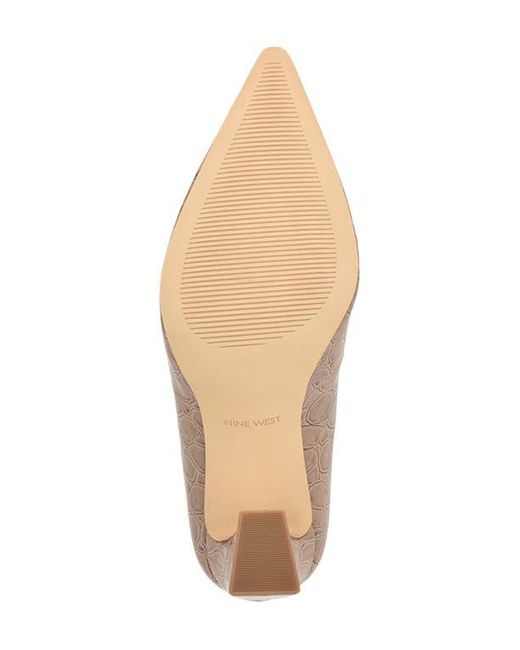 Nine West Natural Tamant Pointed Toe Pump