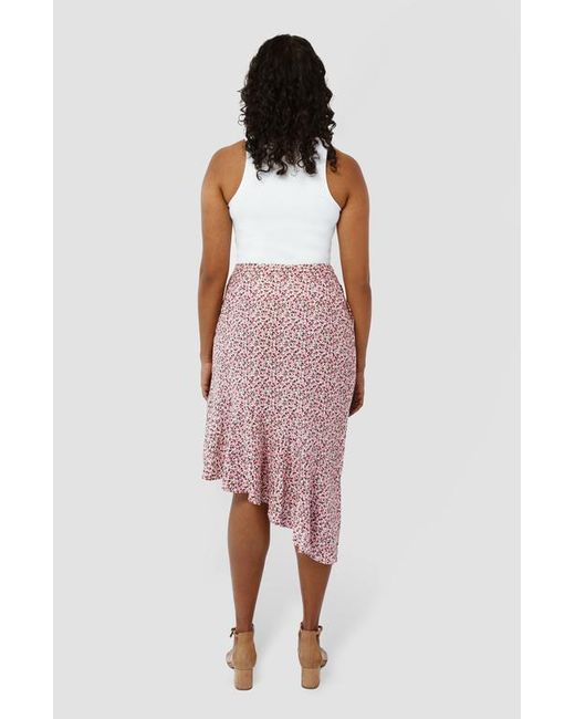 Aam The Label Pink The Cascade Skirt For Full Hips And Thighs