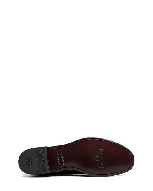 Stacy Adams Brown Madison Cap Toe Lace Up Boot for men