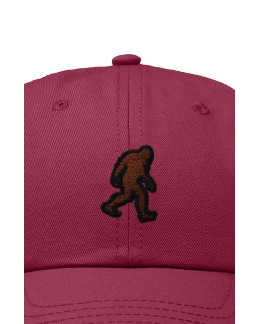 Alix Sasquatch Embroidered Dad Hat for men