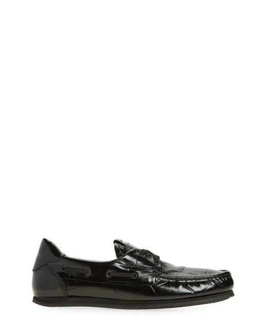 Jacquemus Black The Batto Boat Shoe for men