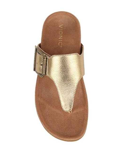 Vionic Brown Emma Flip Flop