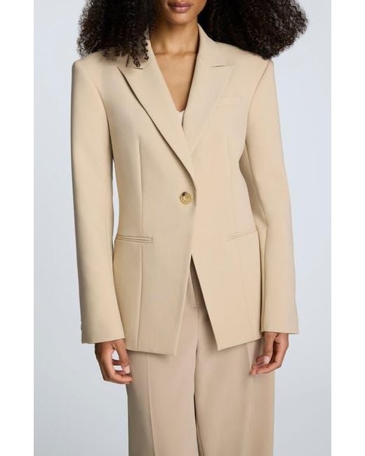 Kenneth Cole Natural Slim Twill Jacket