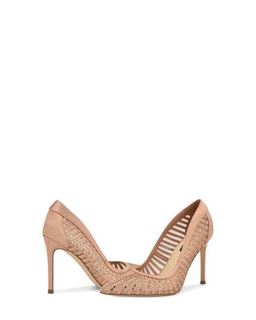 Nine West Natural Feresah Pointed Toe Pump