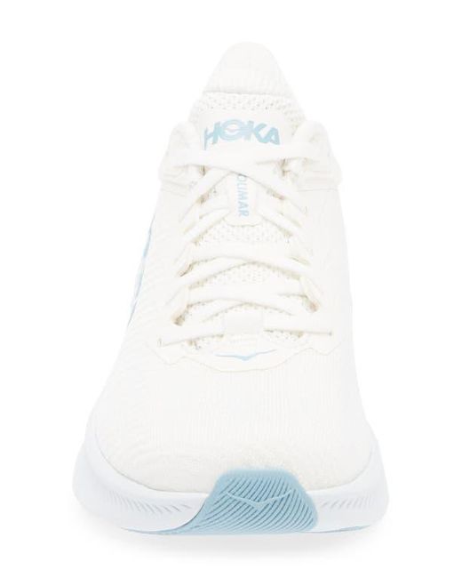 Hoka One One White Solimar Running Shoe