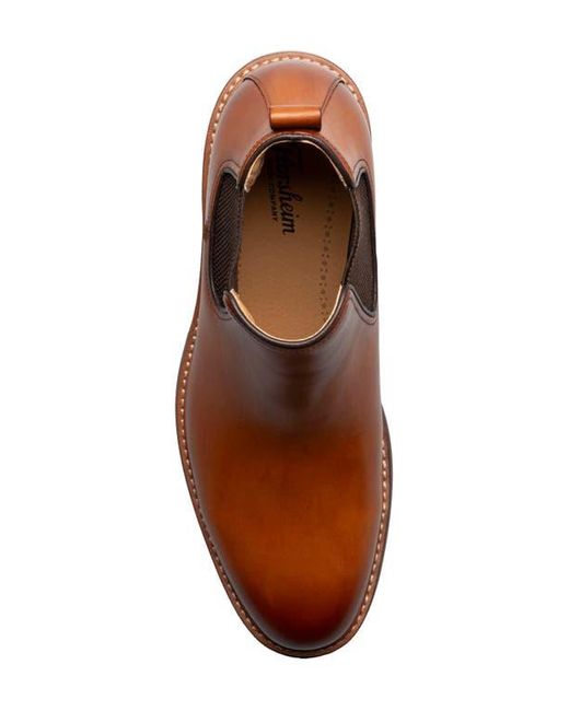Florsheim Brown Anthem Plain Toe Chelsea Boot for men