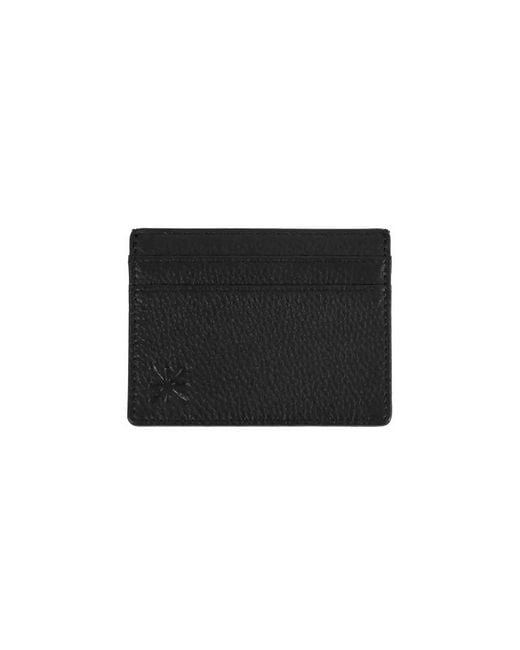 Esterah Black Leather Card Holder