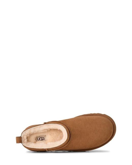 Ugg Brown Classic Genuine Shearling Lined Slipper for men