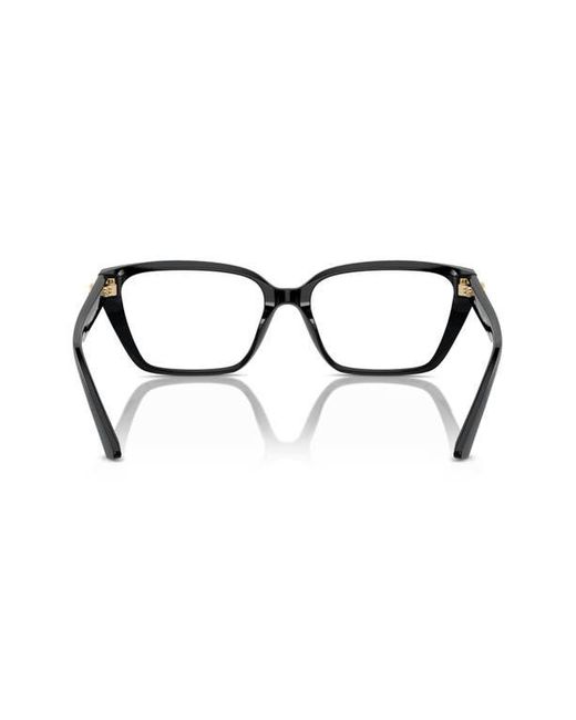 Jimmy Choo Black 55Mm Cat Eye Optical Glasses