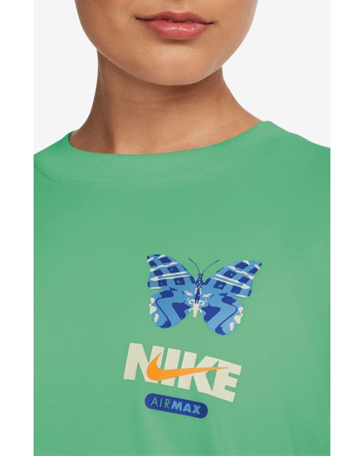 Nike Green Sportswear Air Max Oversize Graphic T-shirt