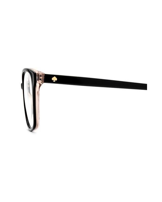 Kate Spade Black Reilly 55Mm Rectangular Reading Glasses