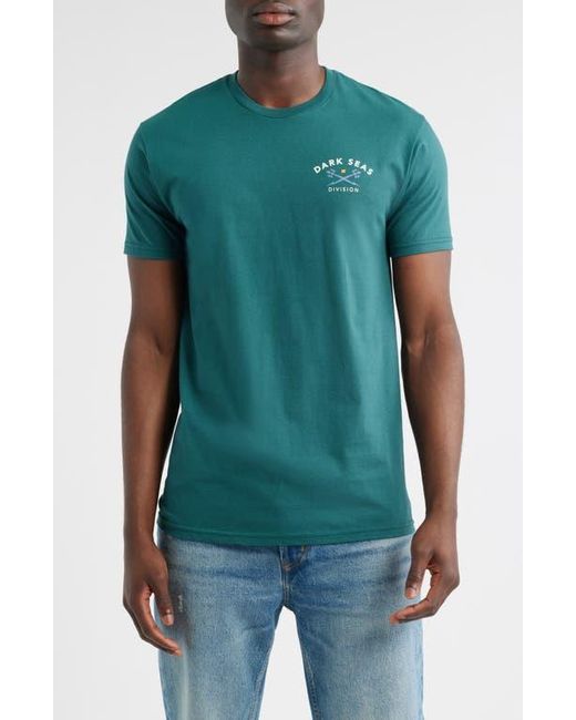 Dark Seas Green Headmaster V3 Graphic T-Shirt for men