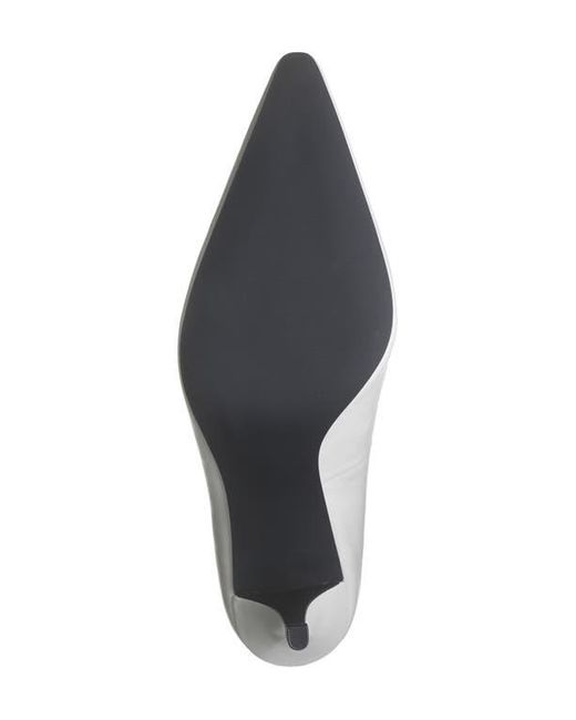 Nordstrom White Lexxy Pointed Toe Pump