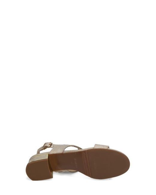 Vaneli Multicolor Hatty Metallic Slingback Sandal