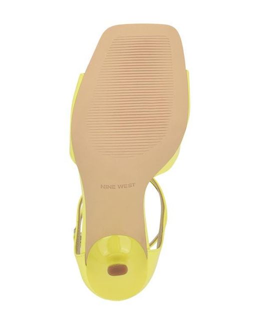 Nine West Yellow Devans Sandal