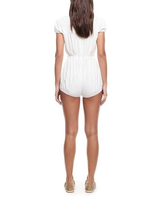 Lioness White Riptide Romper