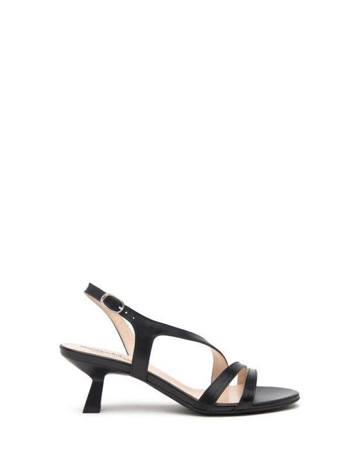 Nero Giardini Blue Slingback Kitten Heel Sandal