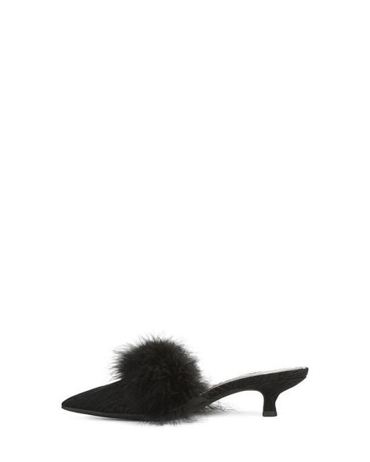 Circus by Sam Edelman Black Gemma Fluff Mule