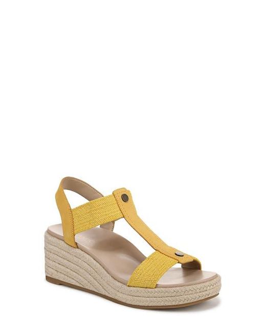 Vionic Metallic Calera Espadrille Wedge Sandal