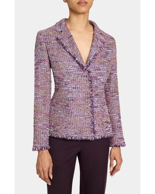 Santorelli Purple Gisele Jacket