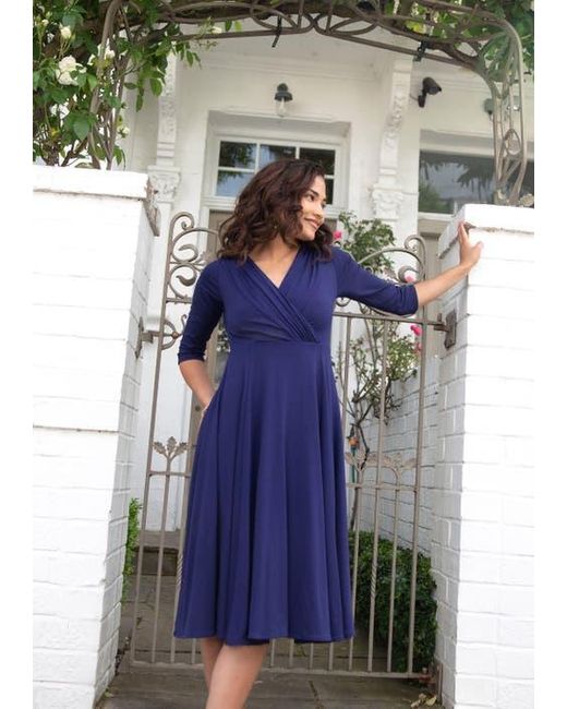 Alie Street London Blue Annie Dress Petite