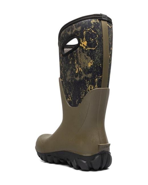 Bogs Green Classic Seamless Tall Rain Boot
