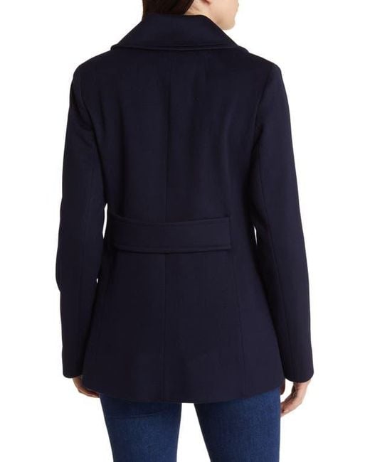 Fleurette Blue Ali Wool Peacoat