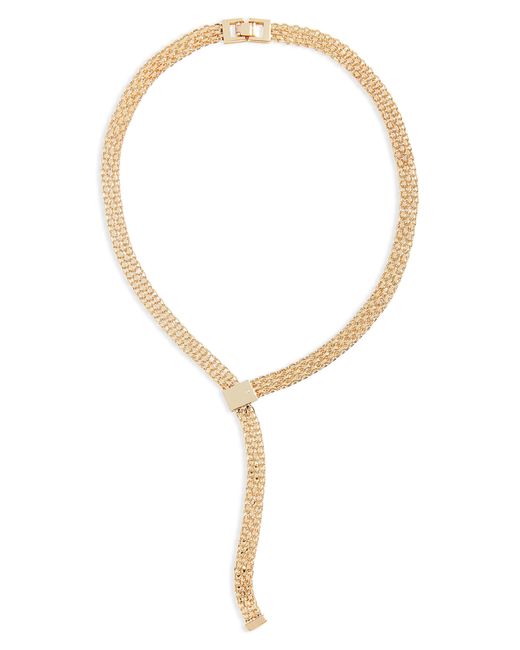 Nordstrom White Panther Chain Y-necklace