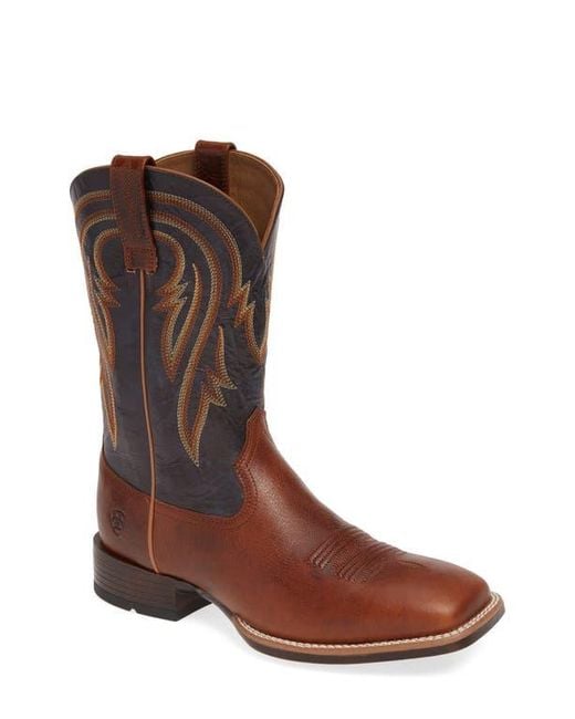Ariat Brown Plano Cowboy Boot for men