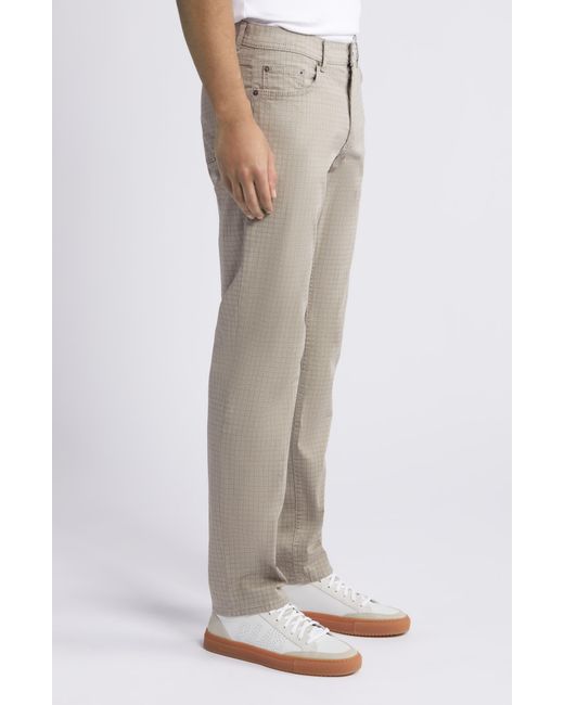 Brax Gray Coop Regular Fit Five-pocket Pants for men