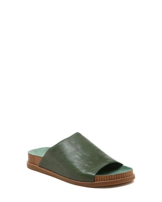 Kelsi Dagger Brooklyn Green Squish Slide Sandal