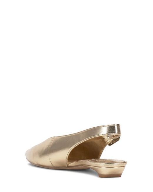 Vince Camuto Natural Valther Pointed Toe Flat