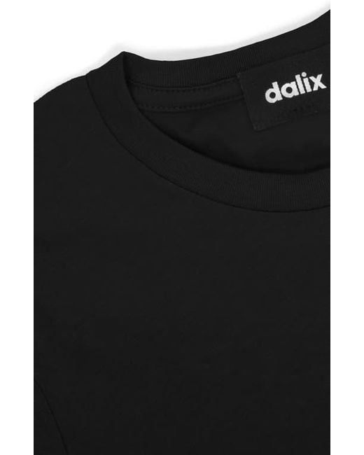 Alix Black Ghost Mode Jersey Relaxed Tee