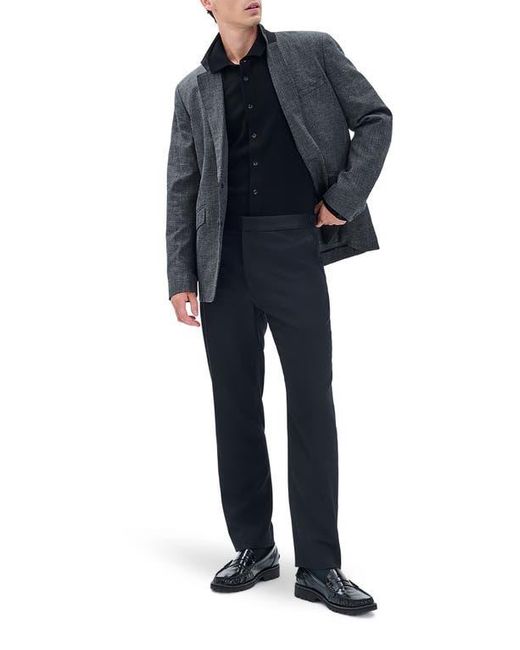 Rag & Bone Blue Evan Side Stripe Wool Pants for men
