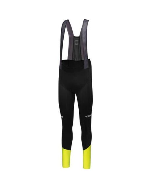 Gore Wear Black Spinshift Thermo Bib Tights for men