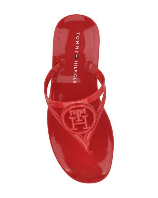 Tommy Hilfiger Red Vedna Flip Flop