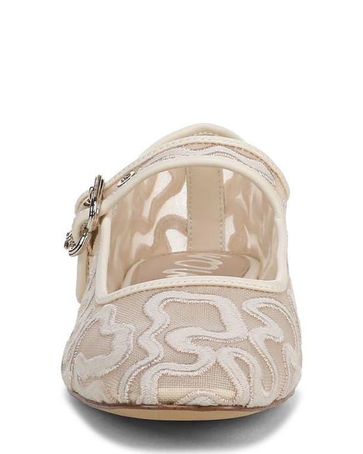 Sam Edelman White Michaela Mesh Flat