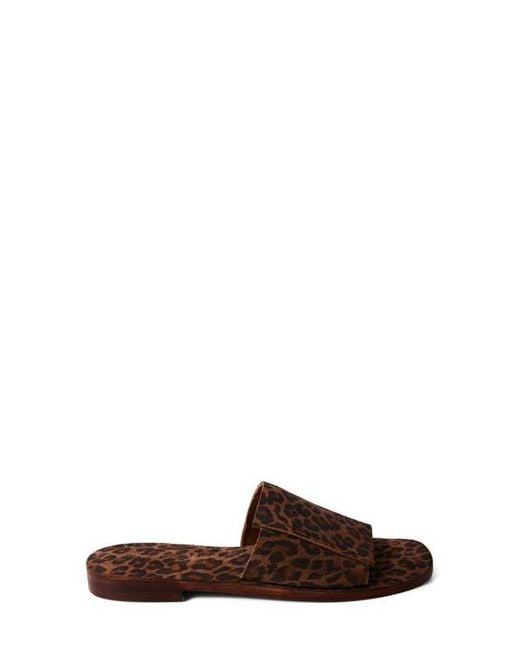 Free People Brown Verona Slide Sandal