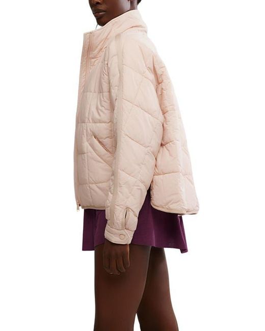 Free People Purple Fp Movement Pippa Packable Puffer Jacket