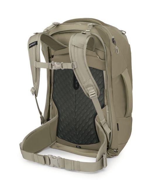 Osprey Gray Fairview 40-Liter Travel Backpack for men