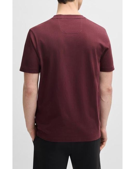 Boss Red Glamping Logo Graphic T-Shirt for men