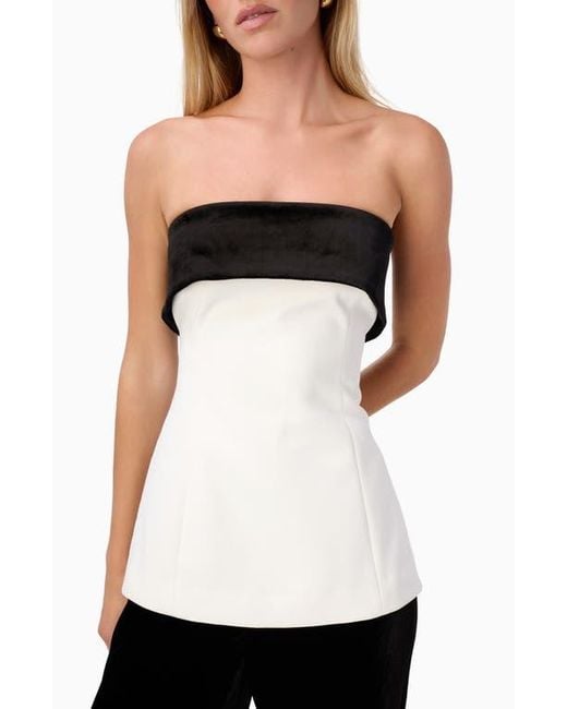 Cami NYC Black Rohan Strapless Top