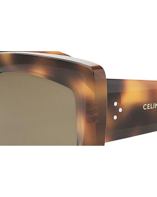 Céline Multicolor Butterfly 54mm Sunglasses