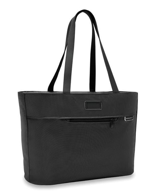 Briggs & Riley Black Baseline Traveler Tote Bag for men