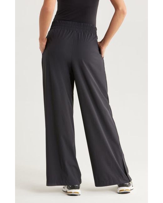 Zella Black Atlas Wide Leg Pants